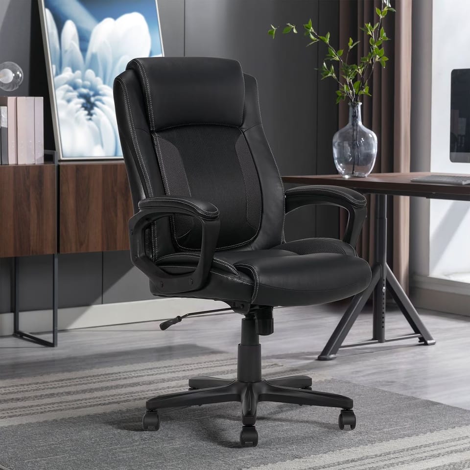 Serta Mid-Back Office Chair: $85 – Memory Foam Seating & Ergonomic Support at Sam's Club